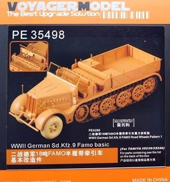 VOYPE35498 - Voyager Model 1/35 WWII German Sd. Kfz. 9 Famo Basic