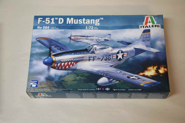 ITA086 - Italeri - 1/72 P-51D Mustang PREOWNED119144