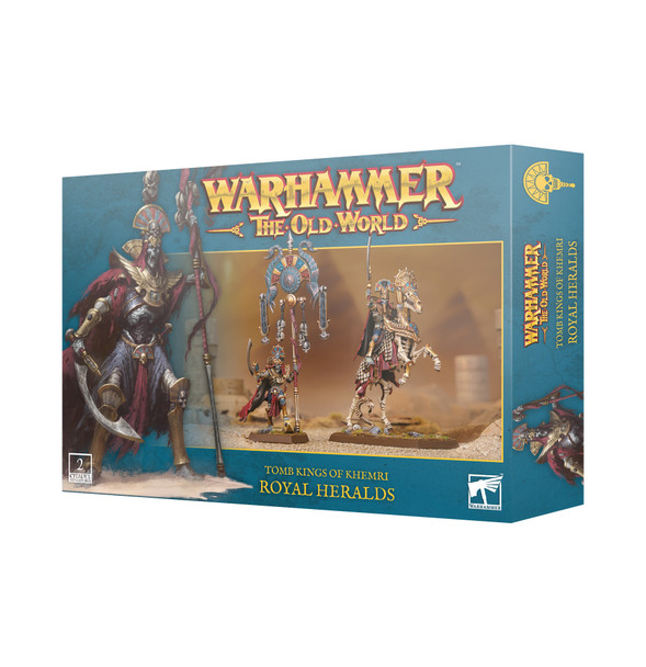 GAM07-13 - Games Workshop The Old World Tomb Kings of Khemri Royal Heralds