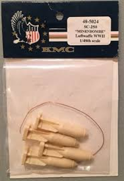 KMC48-5024 MKC 1/48 SC-250 Minenbombe Luftwaffe WWII
