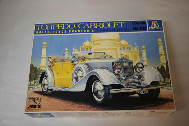 ITA703 - Italeri 1/24 Torpedo Cabriolet Rolls-Royce Phantom II