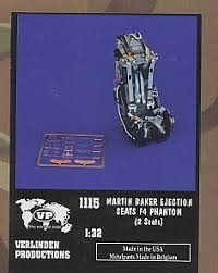 VER1115 - Verlinden 1/32  Martin Baker F4 Seats (2)