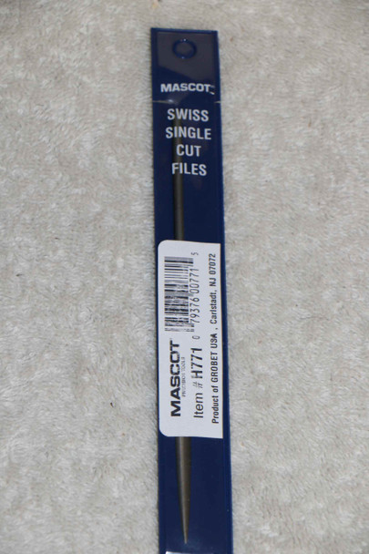 MASH771 - Mascott Swiss Cut Half Round Needle File