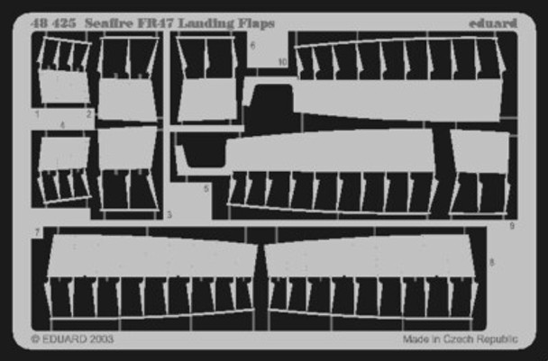 EDU48425 - Eduard 1/48 Seafire FR47 Landing Flaps