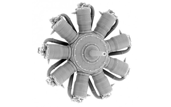 SMA48107 - Small stuff 1/48 Oberursel Ur.II (110 hp) Engine