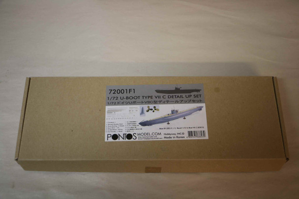 PON72001F1 - Pontos Models 1/72 U-Boot Type VII C Detail Up Set  WWHP119707