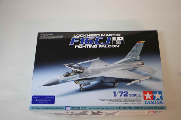 TAM60786 - Tamiya 1/72 F-16CJ-50 Fighting Falcon WWHP119762