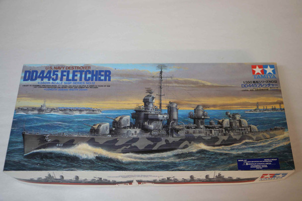 TAM78012 - Tamiya 1/350 U.S. Destroyer DD445 Fletcher  WWHP119782