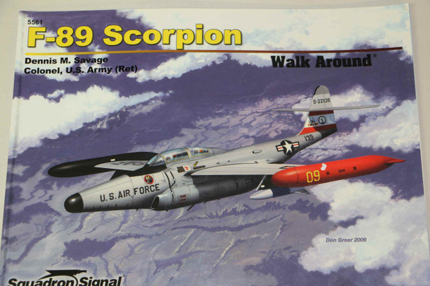 SQU5561 - Squadron Signal F-89 Scorpion - Walk Around - 9780897475983