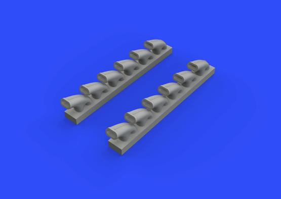 EDU648414 - Eduard Models 1/48 Typhoon Mk. Ib exhaust stacks