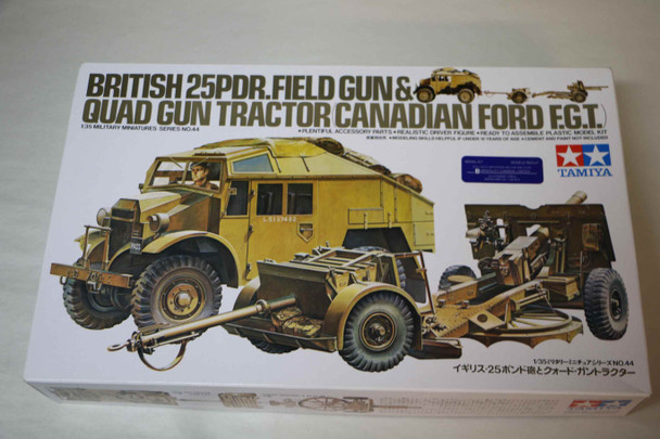 TAM35044 - Tamiya 1/35 25Pdr Gun w/Canadian Ford Quad Tractor  WWHP119939