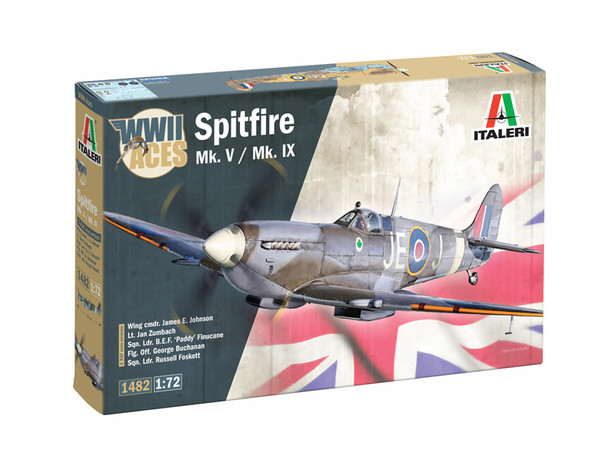 ITA1482 - Italeri 1/72 Spitfire Mk. Vb Aces