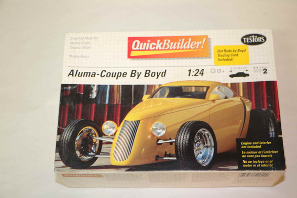 TES5202- Testors -1/24 1991 Aluma Coupe By Boyd Coddington QuickBuilder  WWHP119975