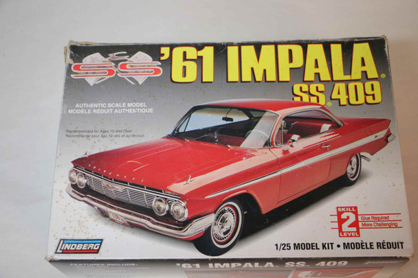 LIN72163 - Lindberg 1/25 1961 Impala SS 409 WWHP112029