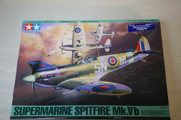 TAM61033 - Tamiya 1/48 Supermarine Spitfire Mk.Vb - WWHP11214