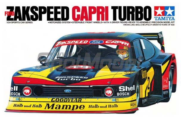 TAM24376 - Tamiya 1/24 1978 Ford Zakspeed Capri Turbo