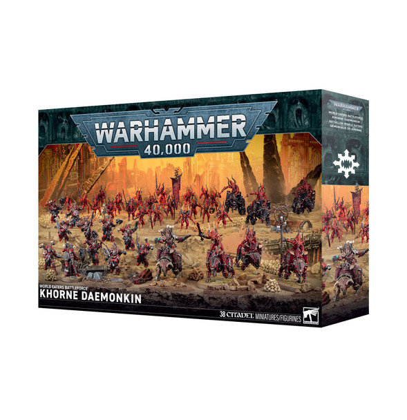 GAM67-07 - Games Workshop Warhammer 40K World Eaters Khorne Daemonkin