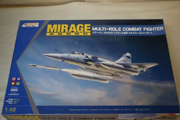 KINK48042 - Kinetic 1/48 Mirage 2000C MULTI-ROLE COMBAT FIGHTER - WWHP112253