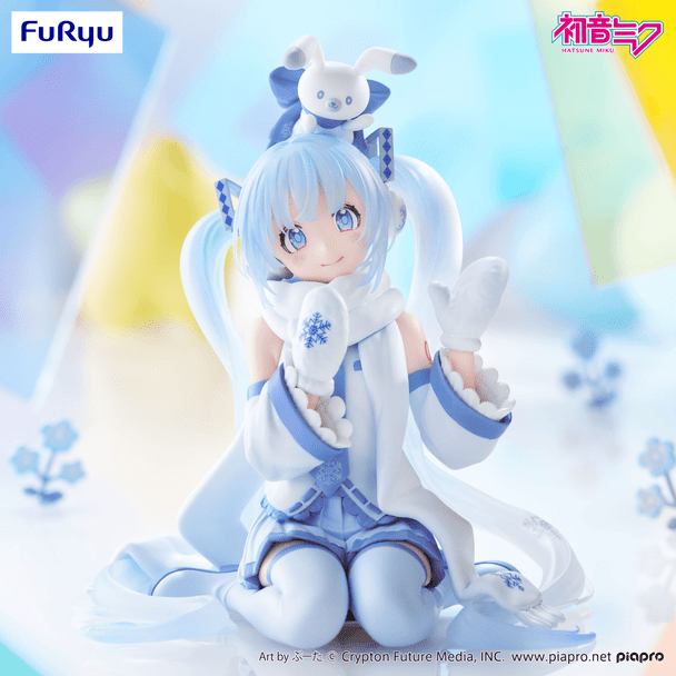 GSCFR50529 - Furyu Hatsune Miku Noodle Stopper Figure -SNOW MIKU Sky Town 10th ver.-