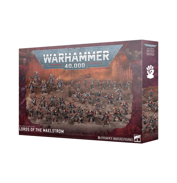 GAM43-108 - Games Workshop Warhammer 40K Red Corsairs Lords of the Maelstrom Battleforce
