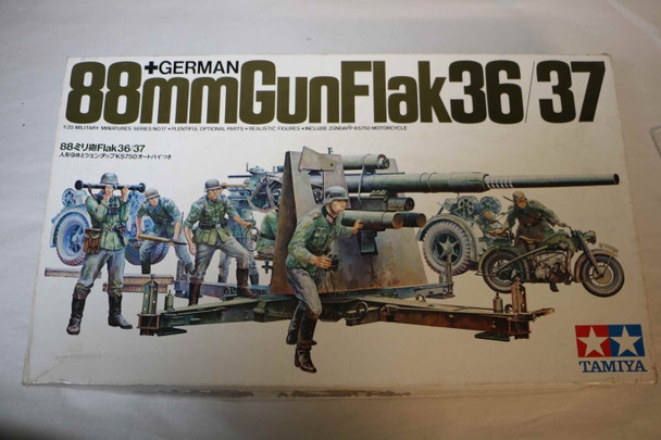 TAMMM117 - Tamiya 1/35 German 88mm Flak 36/37 WWHP112314