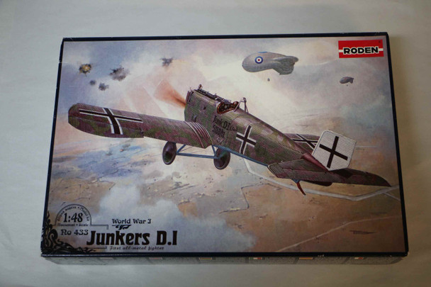 ROD433 - Roden 1/48 Junkers D.I - Long Fuselage version WWHP112350