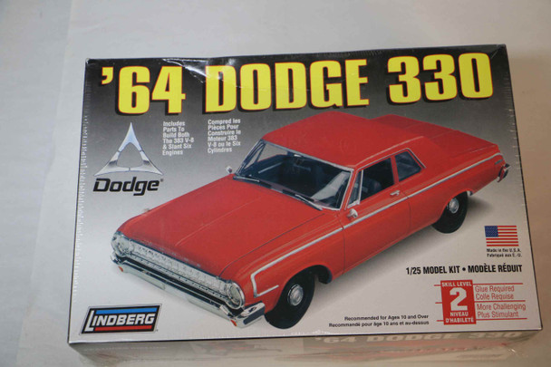 LIN72176 - Lindberg 1/25 1964 Dodge 330 WWHP111002