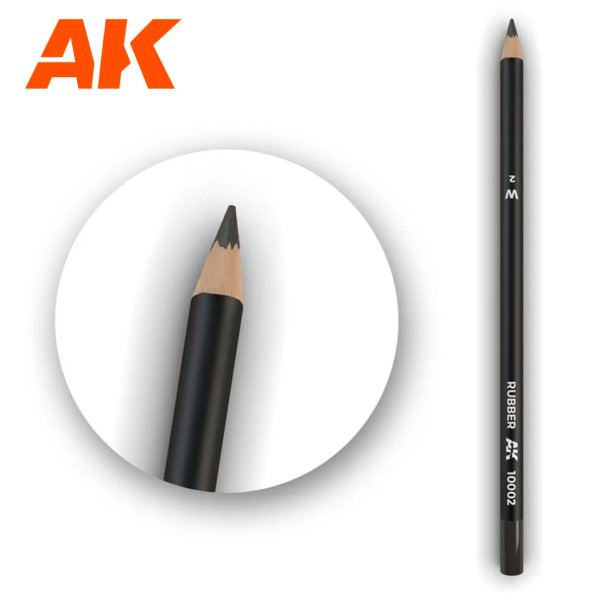 AKIAK10002 - AK Interactive Weathering Pencil for Modelling: Rubber