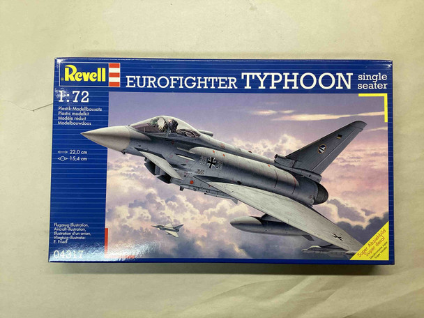 RAG04317 - Revell - 1/72 Eurofighter Typhoon Single Seater   WWHP112422
