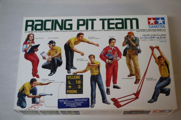 TAM20011 - Tamiya - 1/20 Racing Pit Team (Discontinued) WWHP112463