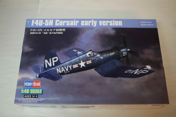 HBB80390 - Hobbyboss - 1/48 F4U-5N Corsair Early Ver.  WWHP112534