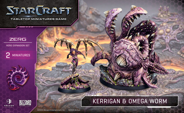 Archon Studio Starcraft Zerg Kerrigan and Omega Worm - ASCSCMG0011