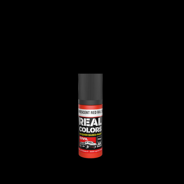 AKIRC837 - AK Interactive Real Colors Fluorescent Red RAL 3026 17 ml.