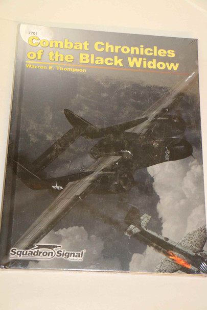 SQU7701 - Squadron Signal Combat Chronicles of the Black Widow - P-61 Black Widow (Hard Cover) 9780897476379