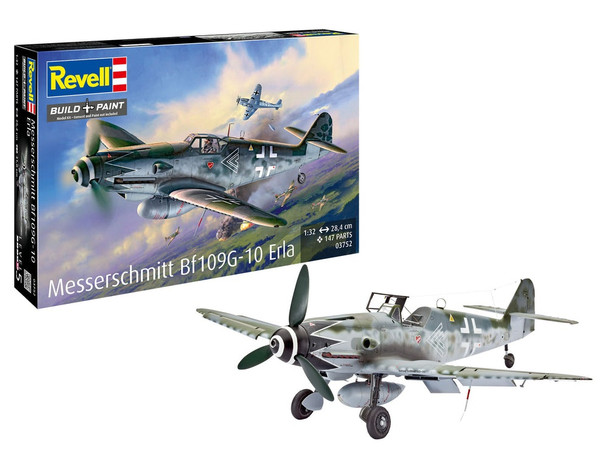 RAG03752 - Revell 1/32 Messerschmitt Bf109G-10 Erla