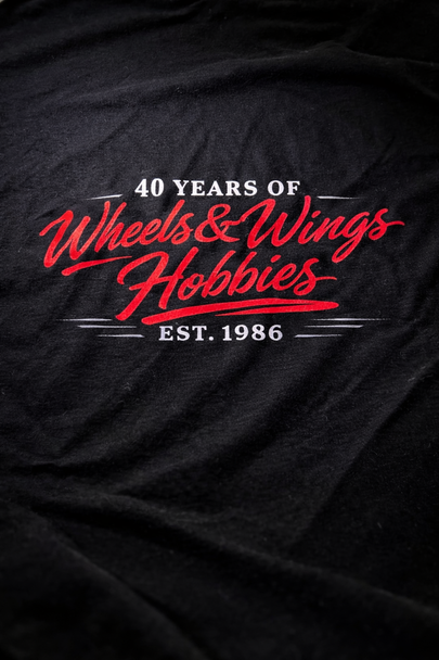 Wheels and Wings 40th Anniversary T-shirt #1