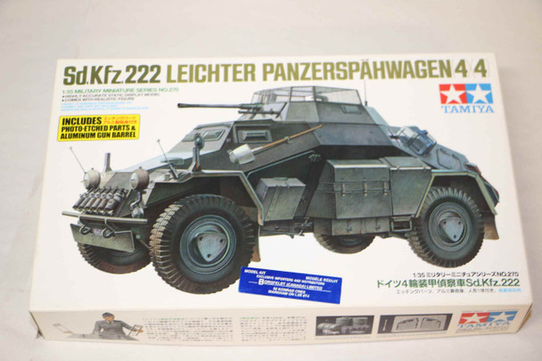 TAM35270 - Tamiya - 1/35 Sd.Kfz.222 w/PE & Metal Barrel - WWHP112717