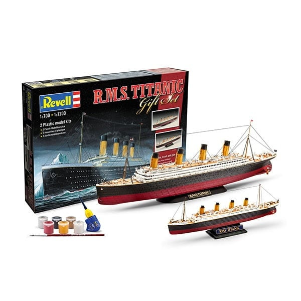 RAG05727 - Revell 1/700 & 1/1200 Gift-Set "Titanic"