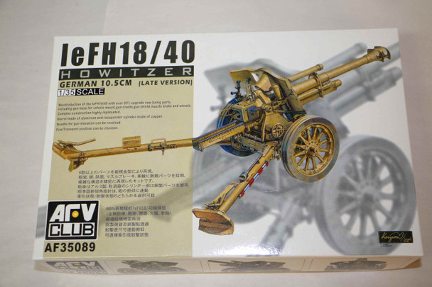 AFVAF35089 - AFV Club - 1/35 leFH18/40 German 10.5 cm Howitzer - WWHP112735