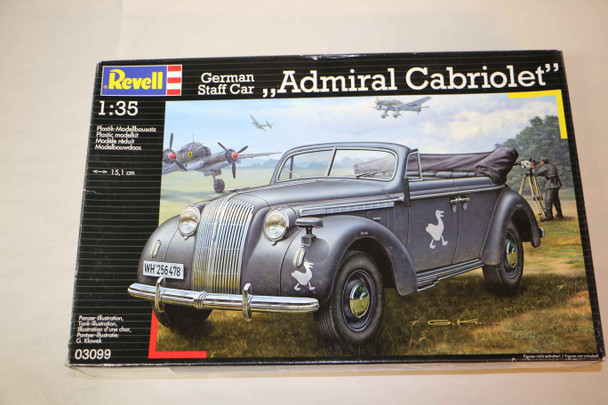 RMX03099 - Revell 1/35 Opel Admiral Cabriolet Staff - WWHP112736