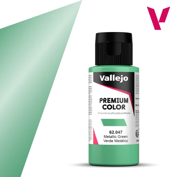 VLJ62047 - Vallejo Premium Color 60ml - Metallic Green