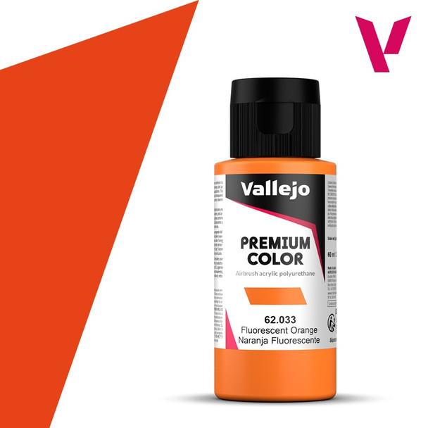 VLJ62033 - Vallejo Premium Color 60ml - Fluorescent Orange