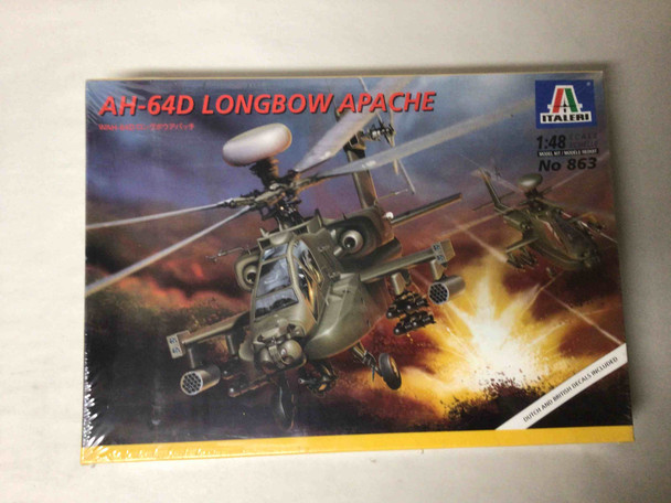 ITA863 - Italeri 1/48 AH-64D Longbow Apache - WWHP111078
