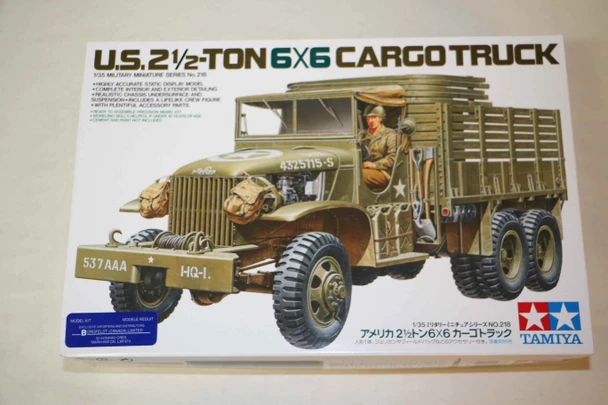 TAM35218 - Tamiya - 1/35 U.S. 2 1/2-TON 6x6 Cargo Truck - WWHP111105