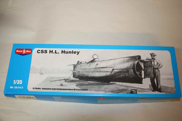 MOM35-013 - MikroMir 1/35 - CSS H.L. Hunley - WWHP111114