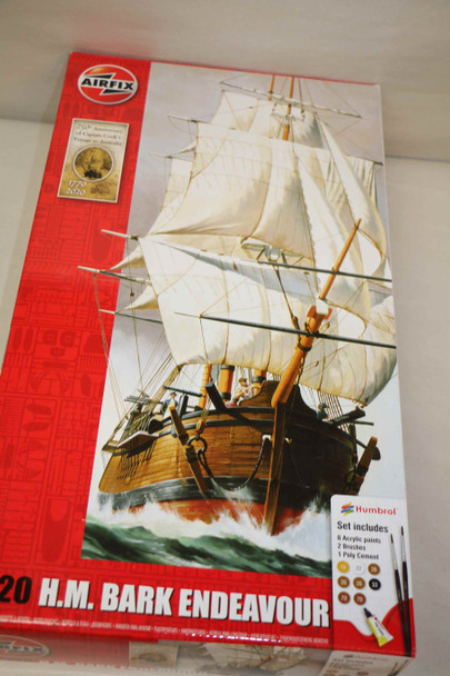 AIRA50047 - Airfix - 1/120 H.M. Bark Endeavour; Captain Cook - WWHP111115