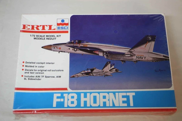 ERT8240 - ERTL 1/72 F-18 Hornet - WWHP111118