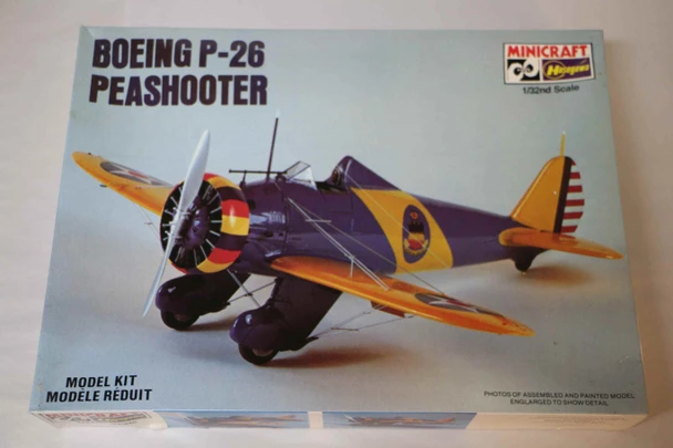 MAH1092 - Minicraft Hasegawa 1/32 Boeing P-26 Peashooter - WWHP111259