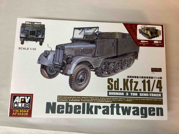 AFVAF35S36 - AFV Club 1/35 Sd.Kfz.11/4 Nebelkraftwagen - WWHP111400