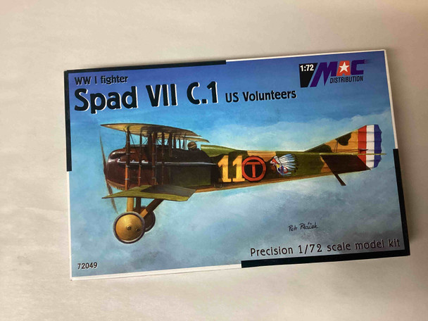 MAC72049 - MAC 1/72 WW I fighter Spad VII C.1 US Volunteersa WWHP112856